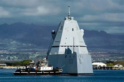 The Navy's Stealth Destroyer Has Fired A Missile For The ...