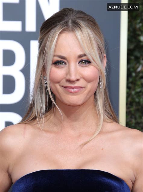Kaley Cuoco Sexy At The 76th Annual Golden Globe Awards Ceremony In