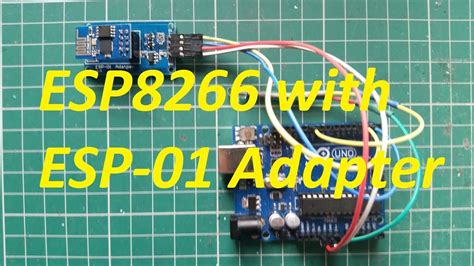 Esp8266 With Esp 01 Adapter Switching Led Control Onoff Wifi Arduino