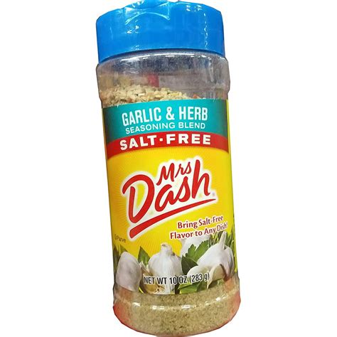 Mrsdash Garlic And Herb Seasoning Blend 10 Ounce
