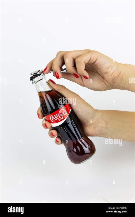Hand Holding Coca Cola Bottle High Resolution Stock Photography And