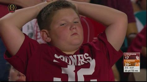 These Are All The Sad Faces Of Oklahoma Fans At The Orange Bowl