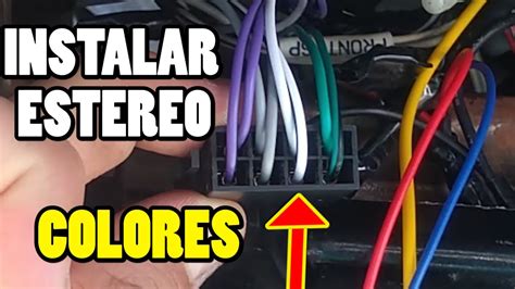 Como Instalar Un Autoestéreo Fácil Colores De Cables Significado Rca