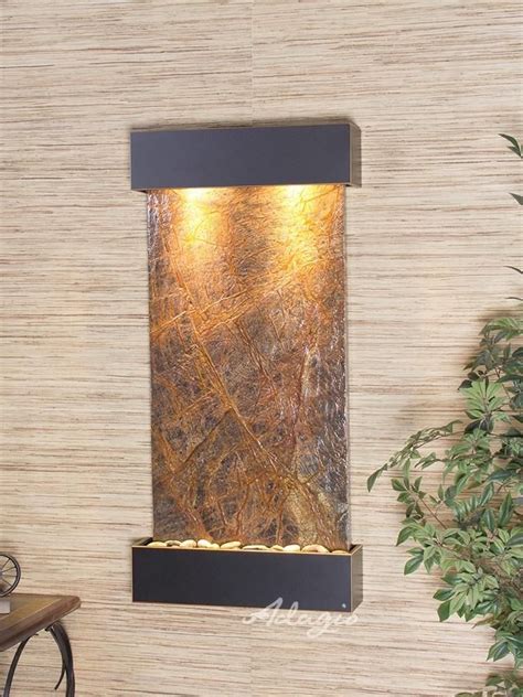 Posted 32 m minutes ago thu thursday 22 apr april 2021 at 2:55am, updated 21 m minutes ago thu thursday 22 apr april. Adagio Whispering Creek Wall Fountain | Indoor wall ...