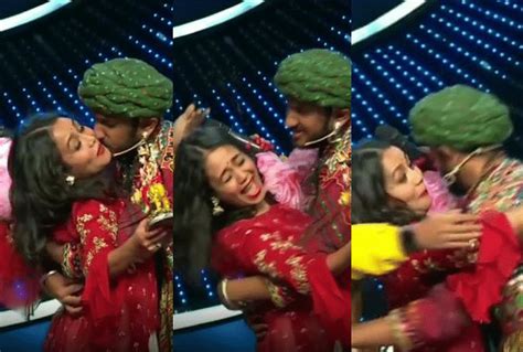 Indian Idol 11 Audition A Contestant Forcefully Kiss To Neha Kakkar Entertainment News Amar