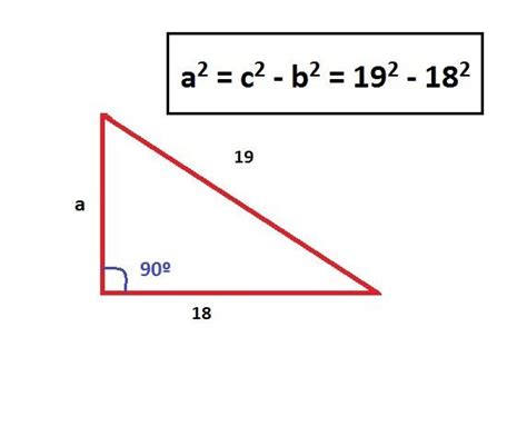Encontrar La Altura De Un Triángulo Rectángulo Usando El Teorema De