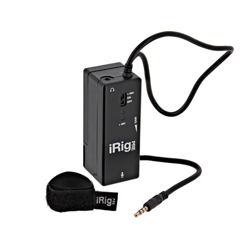 Ik Multimedia Irig Pre Microphone Interface For Ios Devices Gear4music