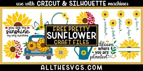 Sunflower Svg Free Download Free Svg Cut Files Create Your Diy Sexiz Pix