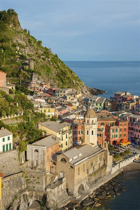 Vernazza Cinque Terre Italy Stock Image Image Of Journey Nature