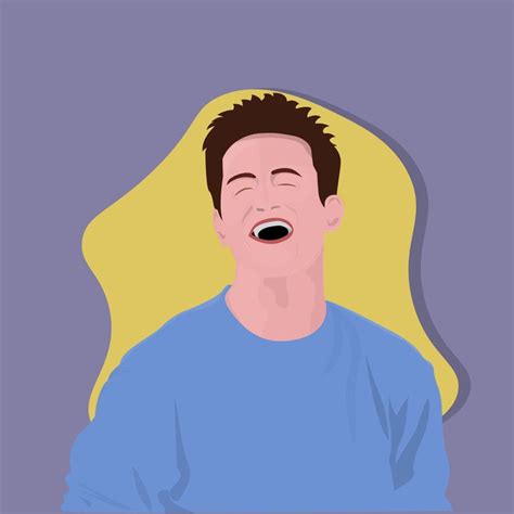 Chandler Bing Friends Sarcasm Vector Png Clipart Animated Alcohol