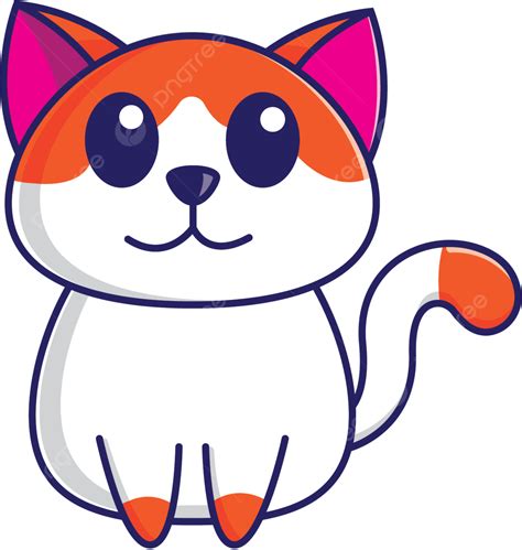 Gambar Kartun Kucing Lucu Kartun Kucing Kucing Kartun Png Dan Vektor