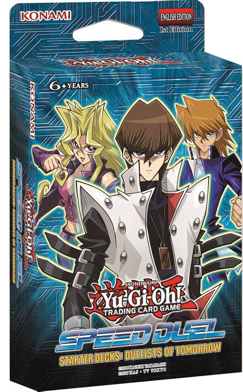The best way to do that involves summoning powerful monsters to attack your opponent until the. YUGIOH SPEED DUELING DUELISTS OF TOMORROW DECKS - Walmart.com - Walmart.com