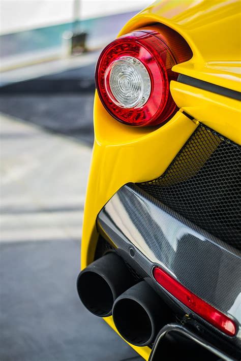 Online Crop Hd Wallpaper Ferrari Laferrari Tail Light Exhaust