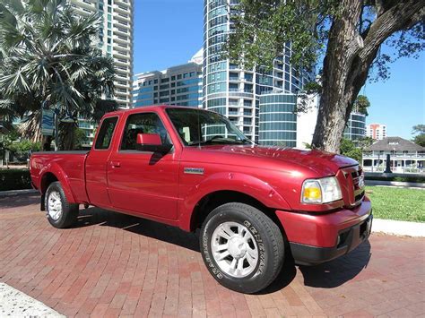 2007 Ford Ranger 2wd 2dr Supercab 126 Sport 44559 Miles Redfire Truck