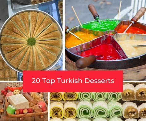 20 Top Turkish Desserts Sweets And Things Chefs Pencil