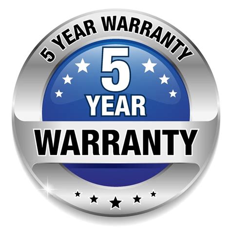 Extended Warranty 5 Years In Total