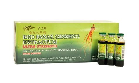 Prince Of Peace Ultra Red Panax Ginseng Extractum Oral Liquid 3x10 Vials