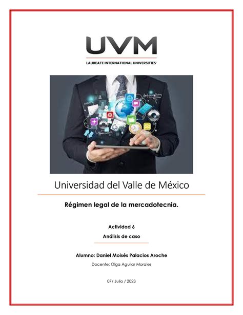 Act Analisis De Caso Dmpa Universidad Del Valle De M Xico R Gimen