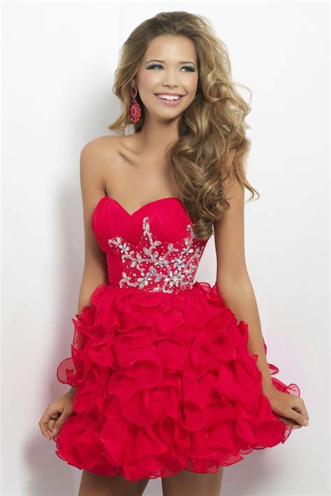 Hairstyles 2013 Red Homecoming Dresses 2014