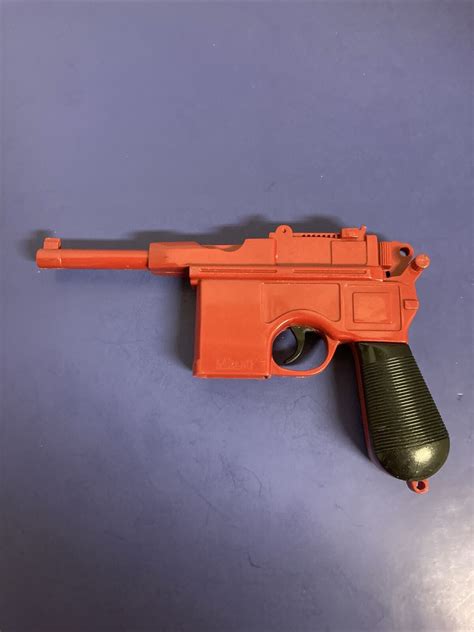 Vintage Larami Mauser Broomhandle C Mm Plastic Toy Gun Rare Htf Ebay