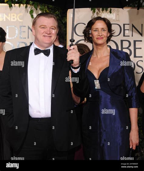 Brendan Gleeson And Mary Gleeson At The 67th Golden Globe Awards