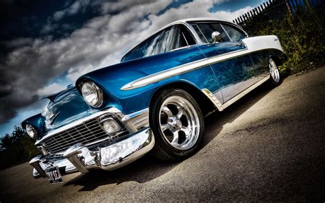 Blue Old Muscle Cars Wallpapers Top Free Blue Old Muscle Cars