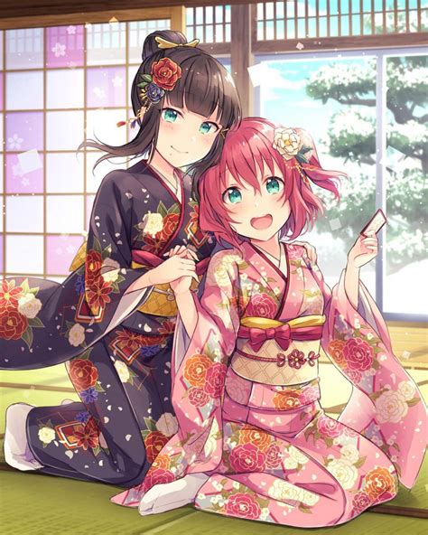 Anime Kimono Girl Wallpaper By Erikyuri99 43 Free On