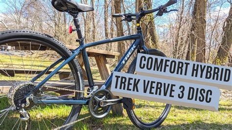 A More Comfortable Hybrid 2020 Trek Verve 3 Disc Bike Hybrid Bike