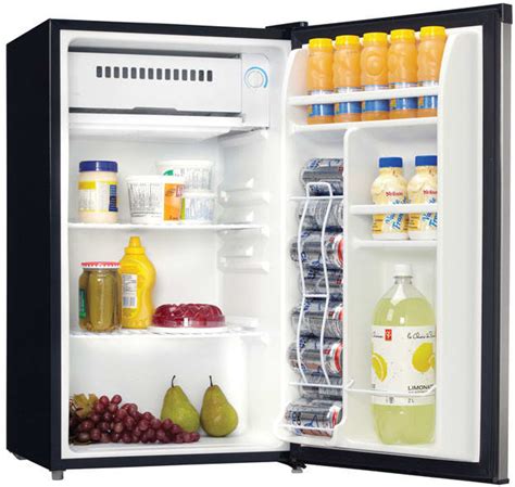 What to look for in a mini refrigerator cabinet? Danby DCR033A1BSLDD 3.3 cu. ft. Compact Refrigerator with ...