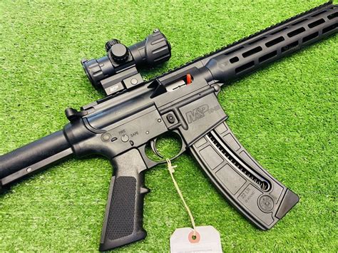 Smith And Wesson Mandp 15 22 Red Dot 22 Lr Rifle New Guns For Sale
