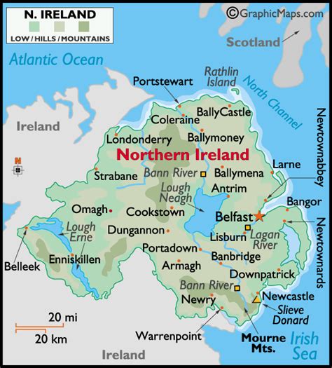 Geography Of Northern Ireland