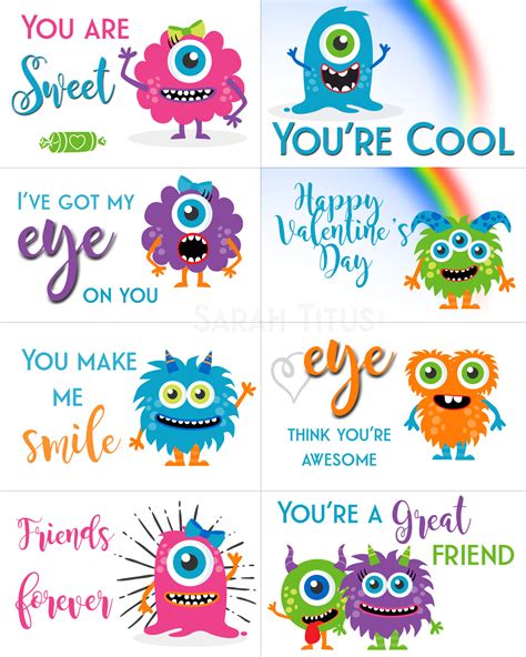 Maybe you would like to learn more about one of these? Free Printable Valentine Cards - Sarah Titus