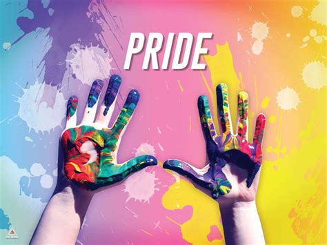 Lgbt Poster Pride Hands Colors Wall Art Print 24x18