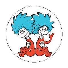 Aside from messing around with colors, coloring pages might be used as valuable coloring textbooks for youngsters to do homework or comprehensive their research. Dr Seuss Coloring Pages Thing 1 And Thing 2 | Clipart ...