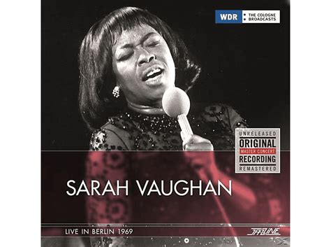 sarah vaughan sarah vaughan live in berlin 1969 cd sarah vaughan auf cd online kaufen saturn