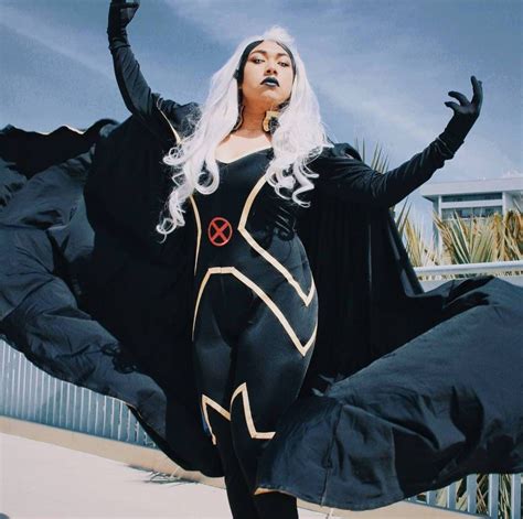 X Men Inspired Storm Unitard And Cape Etsy