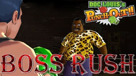 Doc Louiss Punch Out Boss Rush All Doc Louis Fights No Damage
