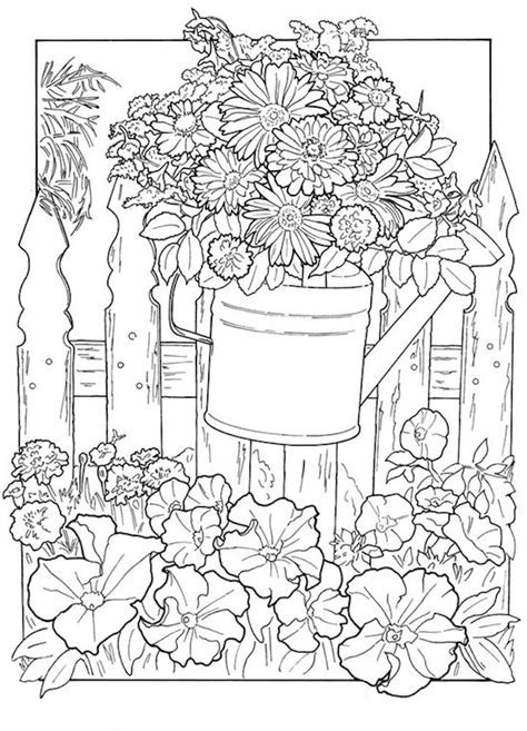 38+ garden of eden coloring pages for printing and coloring. Garden Design Ideas And Coloring Pages For Advanced Colorers
