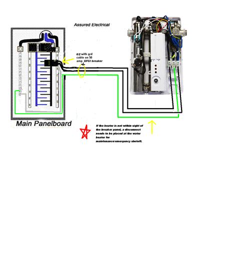 Wiring Diagram For Water Heater Wiring Digital And Schematic