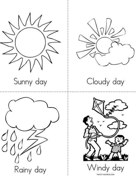 New Coloring | Weather Coloring Pages Printable | Kids Coloring