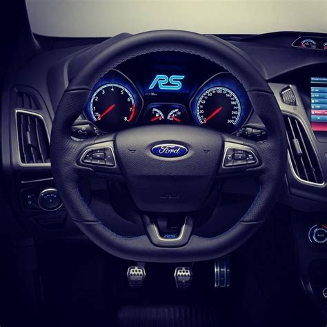 Blue Amazing Interior Of New Ford Focus Rs 2016 Ford Focus Rs Ford