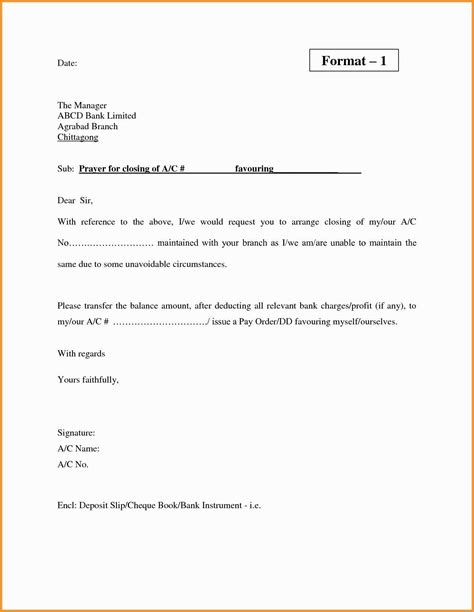 Use our sample letter to close bank account as a template for your bank account closing letter. Letter Closing Joint Bank Account Seven Stereotypes About ...