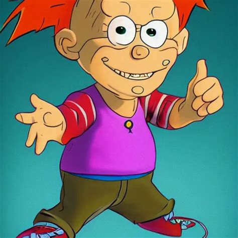Chuckie Finster From Rugrats As An Adult Concept Art Stable