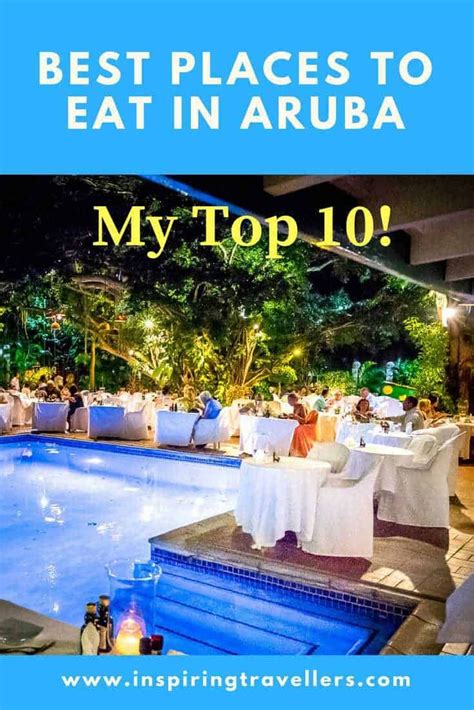 Best Places To Eat In Aruba Aruba Vacations