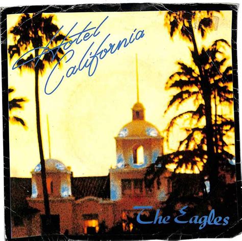 Eagles Hotel California Album Cover Lampu Siswa