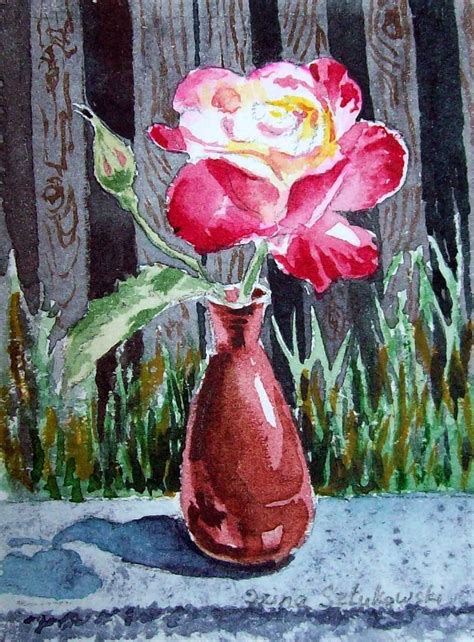 Art Original Watercolor Painting Aceo Atc Aceos Are Small Works Of