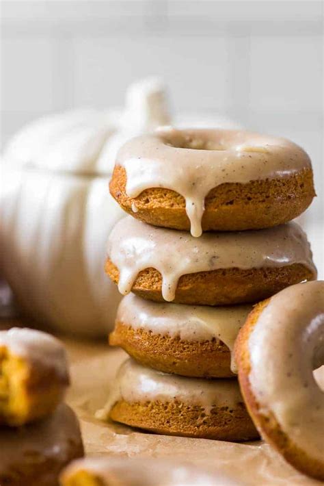 Baked Pumpkin Donuts With Brown Butter Glaze The Crumby Kitchen