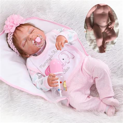 Cm Newborn Full Body Vinyl Silicone Reborn Baby Dolls Handmade Girl Doll Ebay