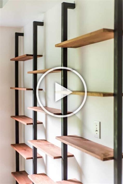 Bookcase Bookshelf Wooden Decorative Design Special Process Etsy