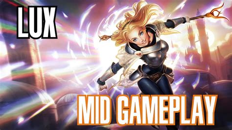 League Of Legends Lux Mid Gameplay Dicas Pt Br Youtube